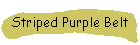 Striped Purple Belt